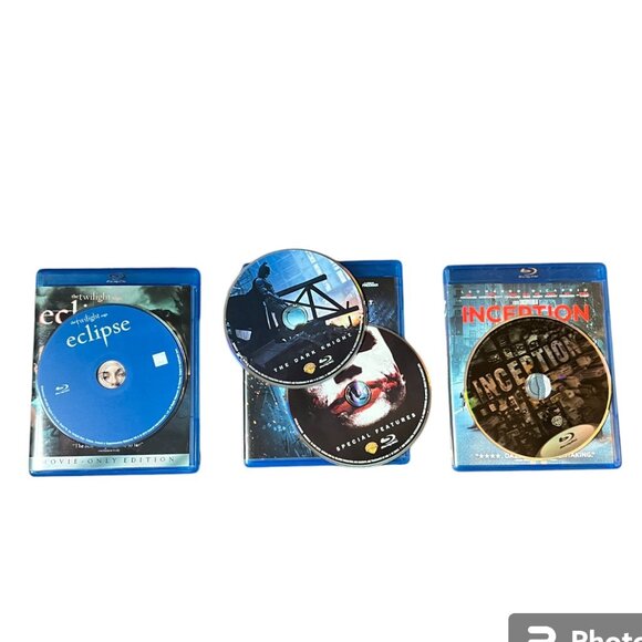 3-Blue Ray Bundle: The Twilight Saga Eclipse, The Dark Knight, Inception - Picture 4 of 7